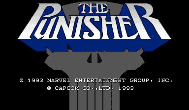 The Punisher (World 930422) Title Screen